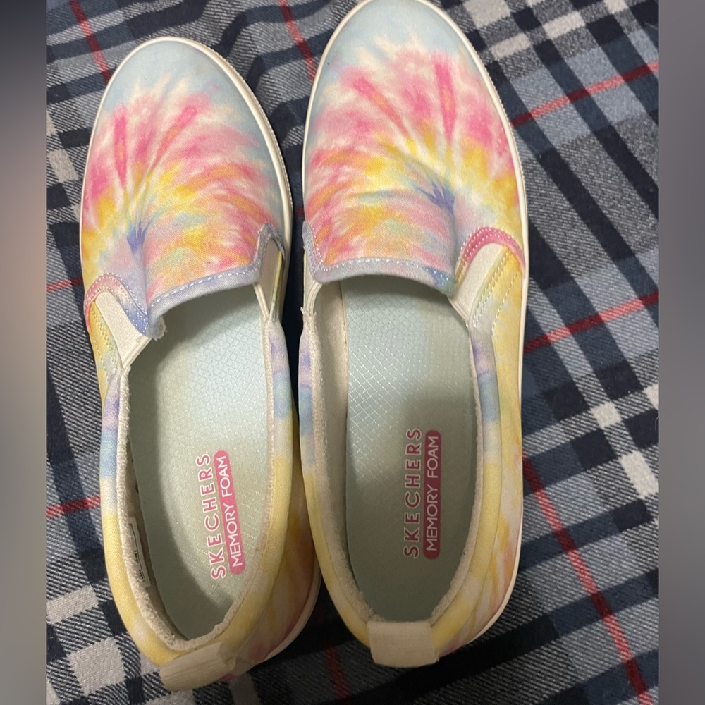 Skechers  Tie-Dye Slip-On Shoes